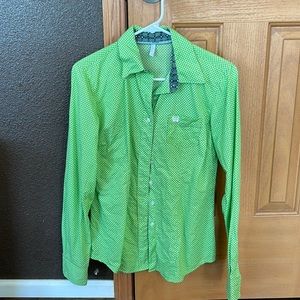 Cinch button down shirt